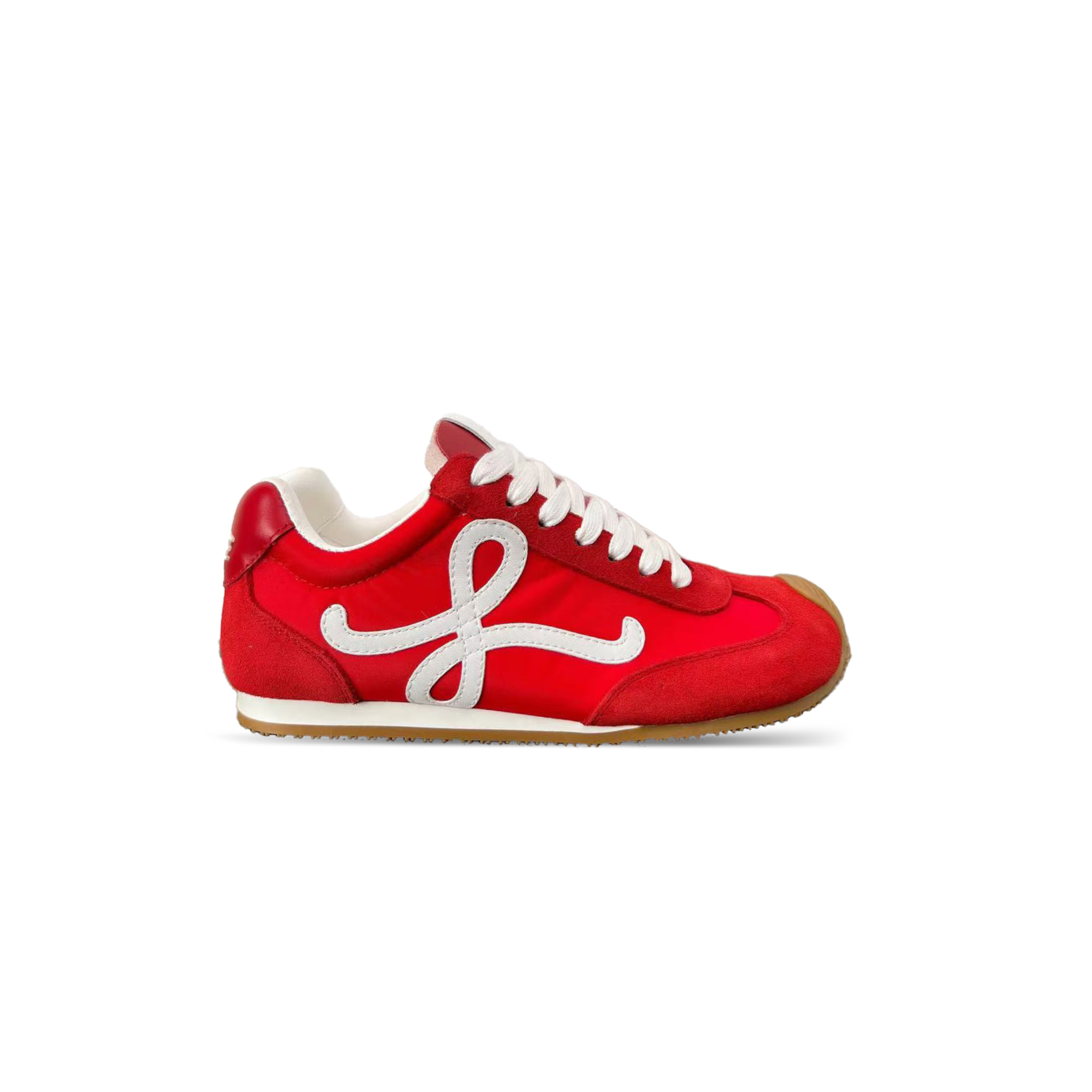LOEWE BALLET RUNNER 2.0 IN NYLON AND CALFSKIN LBR2282X04 LOEWE BALLET RUNNER 2.0 IN NYLON AND CALFSKIN LBR2282X04